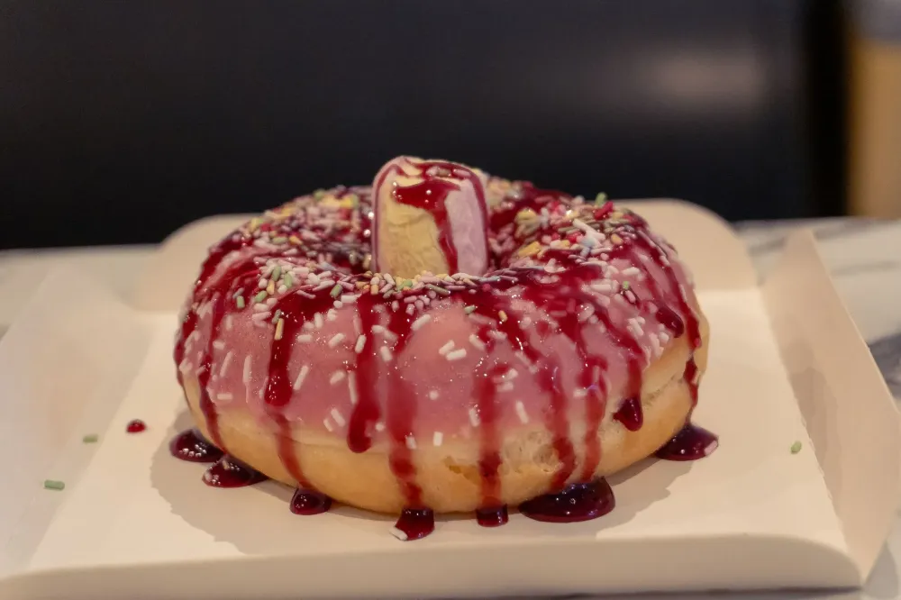 donuts fraise